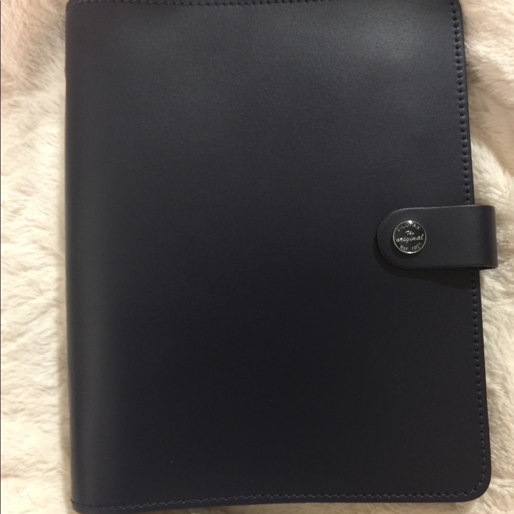 Filofax Original in Navy A5